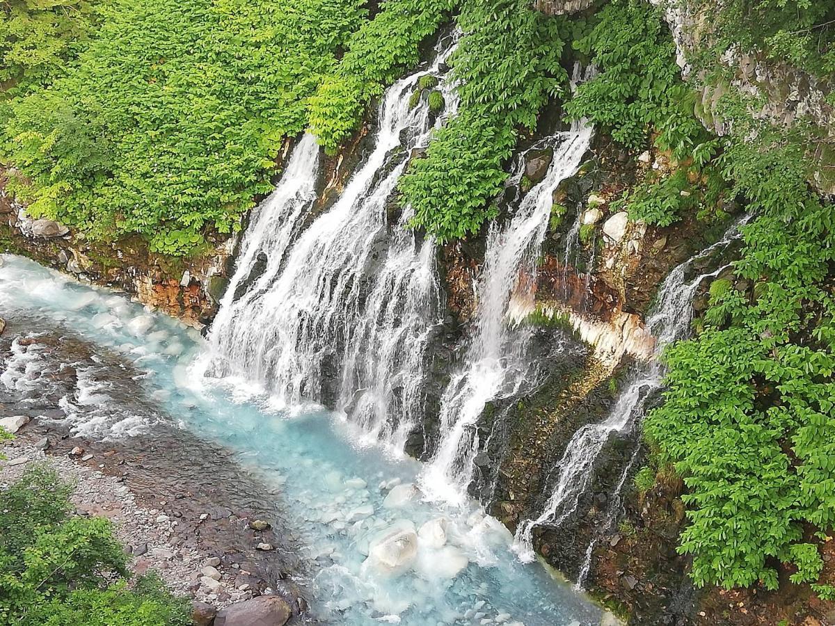 Hotel Hanafuji Inn Nakafurano Dış mekan fotoğraf